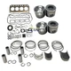 D24 Overhaul Rebuild Kit For Doosan Daewoo D24NAP Engine For Bobcat 89mm