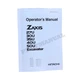 HITACHI ZAXIS ZX 27U&nbsp;30U&nbsp;35U&nbsp;40U&nbsp;50U EXCAVATOR OPERATORS MANUAL