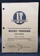 I&T Shop Service Manual Massey Ferguson MF-25 MF25 - MF130 Maintain Repair Fix
