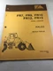 Fiat Allis FR7, FR9, FR10, FR12, FR15 Wheel Loaders Axles Service Manual