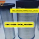 Jcb 432 Zx Loader - Air Filter Inner Outer Set (Part No 332-Y2881 332-Y2860)