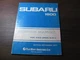 Original 1977 Subaru 1600 Service Manual for 4WD Open MPV