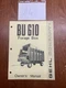 Original GEHL BU610 Forage Box ~ Operators Manual NOS