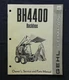 GEHL 4400 SKID STEER LOADER "BH4400 BACKHOE" OPERATORS & PARTS CATALOG MANUAL