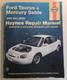 Ford Taurus & Mercury Sable 1996 thru 2005 Haynes Repair Manual