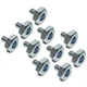 10PK Locking Blade Bolt for Kubota 76539-3437-2 RC-54-G20 RC-54-F20 RC-72-F30