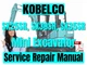 Kobelco Mini Excavator SK25SR SK30SR SK35SR Service Repair Manual