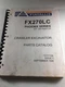 Fiat Allis FX270LC Phoenix Series Crawler Excavator Parts Catalog
