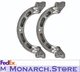 37354312 Set of 2 Timing Gear Cover Bridge Piece FITS MF Perkins AD3.152 Engines