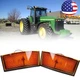2xLED Amber Cab Corner Light Fits For John deere Tractor 8110T 8210T 8310T 8410T