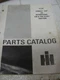 International Farmall Cub Cub Lo-Boy Tractor Parts Catalog Manual TC37F