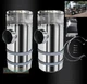 2PC Peterbilt 33" x15"x7" ID Stainless Air Cleaner Housing Kenworth w900 379 389