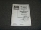 Bobcat IR A300 Turbo Skid Steer Loader Owner Operator Maintenance Manual
