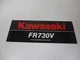 Genuine Kawasaki FR730V Engine Decal Sticker Label 56080-0944