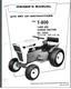 Ford T-800 Tractor owner manual 39 pages Gloss Cover Comb Bound