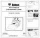 Bobcat S100 Skidsteer Loader Service Manual SN AB6411001 to AB6419999 PDF