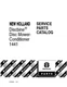 NEW HOLLAND 1441 DISCBINE MOWER CONDITIONER PARTS CATALOG