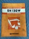 ORIGINAL DAEWOO DH130W EXCAVATOR OPERATORS MANUAL DH 130 W