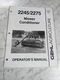 GEHL AG OPERATOR'S SERVICE MANUAL MC2245 MC2275 907091 MOWER CONDITIONER