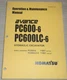 KOMATSU PC600-6 PC600LC-6 EXCAVATOR OPERATION MAINTENANCE MANUAL BOOK