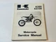 OEM Factory Genuine Kawasaki Service Repair Shop Maintenance Manual KX80 KX100