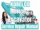 Kobelco Excavator MD140BLC Service Repair Manual