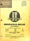 Minneapolis-Moline Shop Manual MM-15 for M5 M504 M602 M604 MF95 MF97 G705 G706