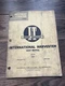 INTERNATIONAL HARVESTER B-275 TRACTOR I&T SHOP MANUAL IH-18