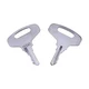2X Ignition Keys For Kubota B20 B5100 B6100 B7100 B7200 B8200 B9200 66711-55140
