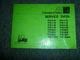 Mitsubishi FG10 FD10 FG14 FD14 Forklift Lift Truck Service Data Manual xz