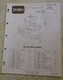 Toro 3.5 hp tiller 58007 Parts Catalog Manual original 1979