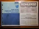 Kohler K91 K141 K161 K181 Engine Owner's Operator's Manual + Service 6/81