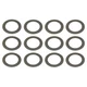 12 FRICTION PLATES Fits JCB 541-70 542-70 550-140 550-170 6FT-2S5 6T-1 6TFT 6TST