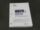 Komatsu WB97R-2 Backhoe Loader Service Manual Repair Shop Book