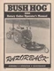 1988 BUSH HOG ROTARY CUTTER MODEL RZ60 RAZORBACK OPERATOR'S MANUAL 81652 (516)