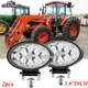 Oval LED Spot Lights Fit Kubota M100X, M105X, M108S, M108X, M110X, M125X, M126X