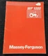 1986-92 MASSEY FERGUSON MF 1010 1020 1030 1035 1045 TRACTOR DEALER INFO MANUAL