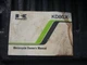 OEM Kawasaki KD80X KD80-N1 Owners Manual 99920-1441-01