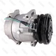 12V A/C Compressor T4930-87291 T4930-50061 For Kioti DK65S DK75 DK90 DK9010