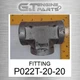 P022T-20-20 FITTING fits INTERNATIONAL TRUCK (Surplus Open Box)