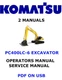 Komatsu PC400LC-6 Hydraulic Excavator Owners Service Shop Operators Manual PDF