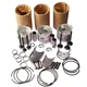 Overhaul Rebuild Kit Fit for Kubota D1102 Engine L2050DT L2350 L235F Tractor