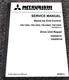 Mitsubishi FBC25KS Forklift DRIVE UNIT Service Repair Manual S/N 1FBCK50200-Up