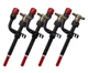 4 Pcs Fuel Injector 17111-53000 for Kubota L4350DT L5450DT R510 R510B Case IH 