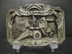 Massey Ferguson MF 300 Combine Pewter Belt Buckle 1986 Limited Edition Collector