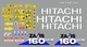 Hitachi ZX160LC-6 adhesive decals, Complete kit