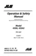 JLG 450A 450AJ Boom Lift Maintenance Operation Operators Manual 31220371