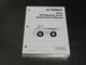 Terex TR70 Off-Highway Truck Service Manual Repair Shop Book