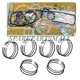 New Overhaul Re-ring Kit Fit For Mitsubishi 6D31T Engine SK200 SK230 HD820