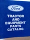 Ford New Holland Tractors 455 455C  Loader Backhoe Parts Manual Binder